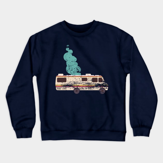 Breaking Bad Meth Lab Van Crewneck Sweatshirt by Alexventura